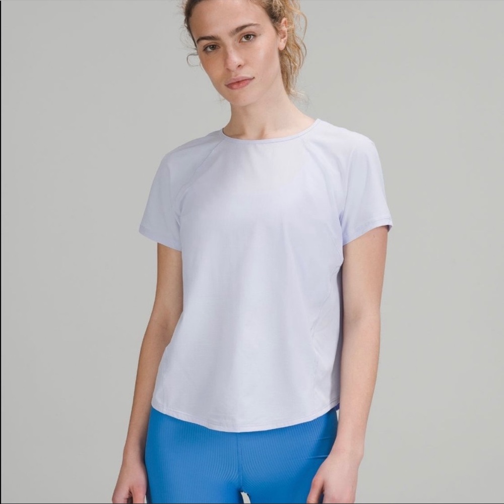 Lightweight stretch run short sleeve lululemon size 6 brand new with tags